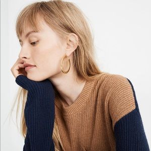 Madewell hammered hoops